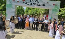 Sason'un İlk Yaz Şenliği Renkli Görüntülere Sahne Oldu