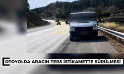 Otoyolda Ters Yönde Gitmenin Bedeli Ağır Oldu: Tam 90 Bin TL Ceza!