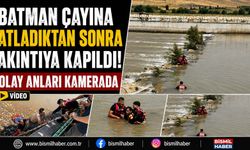 Batman Çayına Atladıktan Sonra Akıntıya Kapıldı: Olay Anları Kamerada