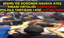 Bismil'de Düğünde Havaya Ateş İhbarı Ortalığı Karıştırdı: Polisle Tartışan 1 Kişi Tutuklandı