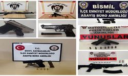 BİSMİL'DE GENİŞ ÇAPLI SİLAH DENETİMİ: ÇOK SAYIDA SİLAH ELE GEÇİRİLDİ