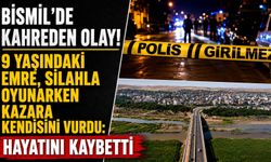 Bismil'de Kahreden Olay! 9 Yaşındaki Emre, Silahla Oynarken Kazara Kendisini Vurdu: Hayatını Kaybetti