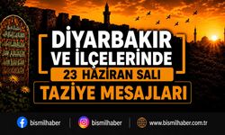 Diyarbakır ve İlçelerinde (23 Haziran Salı) Vefat Edenler ve Taziye Bilgileri - 19 VEFAT HABERİ