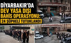 Diyarbakır'da Dev Yasa Dışı Bahis Operasyonu: 24 Şüpheli Tutuklandı