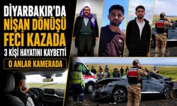 Nişan dönüşü 2 kişinin öldüğü kazanın görüntüleri ortaya çıktı