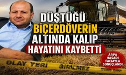 Düştüğü Biçerdöverin Altında Kalıp Hayatını Kaybetti
