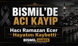 Bismil’de Acı Kayıp: Hacı Ramazan Ecer Hayatını Kaybetti