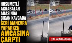 Husumetli Akrabalar Arasında Çıkan Kavgada Geri Manevra Yaparken Amcasına Çarptı