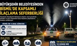 Büyükşehir Belediyesinden Bismil’de Kapsamlı İlaçlama Seferberliği