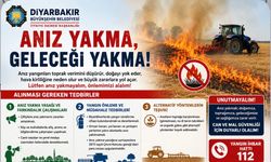 Diyarbakır Büyükşehir Belediyesi’nden Anız Yangınlarına Karşı Acil Uyarı