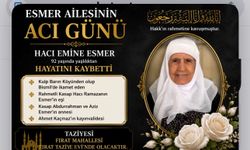92 Yıllık Ömür Son Buldu: Hacı Emine Esmer Vefat Etti
