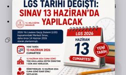 Cuma günü okullar tatil, LGS Tarihi Değişti: Sınav 13 Haziran'da Yapılacak