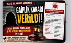 Uşak'ta Gaiplik Kararı: Bismil Doğumlu Kadın İçin İlan Yayınlandı