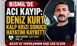 Bismil'de Acı Kayıp: Deniz Kurt Kalp Krizi Sonucu Hayatını Kaybetti