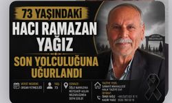 73 Yaşındaki Hacı Ramazan Yağız Son Yolculuğuna Uğurlandı