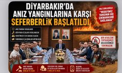 Diyarbakır'da Anız Yangınlarına Karşı Seferberlik Başlatıldı