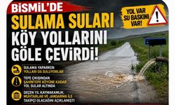 Bismil’de Sulama Suları Köy Yollarını Göle Çevirdi: Vatandaş Denetim İstiyor