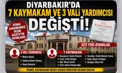 Diyarbakır'da Mülki İdarede Büyük Değişim: 7 Kaymakam ve 3 Vali Yardımcısı Değişti