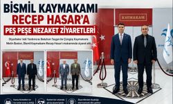 Bismil Kaymakamı Recep Hasar'a Peş Peşe Nezaket Ziyaretleri