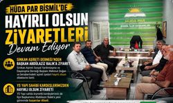 HÜDA PAR Bismil İlçe Başkanı Abdülaziz Balık'a Hayırlı Olsun Ziyaretleri Sürüyor
