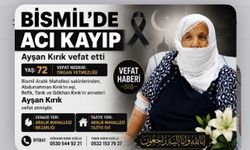 Bismil'de Ayşan Kırık Hayatını Kaybetti