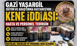 Gazi Yaşargil Eğitim ve Araştırma Hastanesi'nde Kene İddiası: Hasta ve Personel Tedirgin