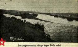 1936'da Dicle Nehri Taştı: Bismil ve Çevresindeki Köyler Sular Altında Kaldı