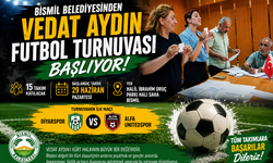 Bismil'de Vedat Aydın Futbol Turnuvası 29 Haziran'da Başlıyor