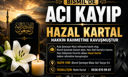 Bismil'de Acı Kayıp: Hazal Kartal Hayatını Kaybetti