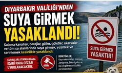 Diyarbakır Valiliği'nden Hayati Yasak: Sulama Kanalları, Baraj ve Göletlerde Suya Girmek Yasaklandı