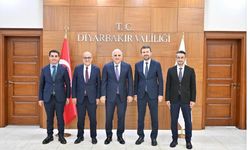 Basın İlan Kurumu Genel Müdürü Abdulkadir Çay'dan Diyarbakır Valisi Murat Zorluoğlu'na Ziyaret