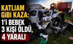 Katliam Gibi Kaza: 1'i Bebek 3 Kişi Öldü, 4 Yaralı