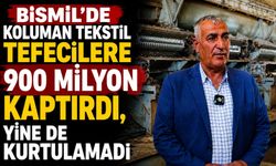 Koluman Tekstil Tefecilere 900 milyon kaptırdı, yine de kurtulamadı
