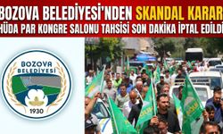DEM'li Belediye Salon Tahsisini İptal Etti HÜDA PAR'dan Tepki