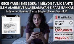 Ziraat Bankası’nda Gece Yarısı SMS Alarmı: "Ziraat Bankası Bilgileri Ele mi Geçirildi?"