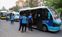 Diyarbakır'da Toplu Taşımada Sıkı Takip Sürüyor