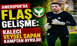 Amedspor’da Flaş Gelişme: Kaleci Veysel Sapan Kamptan Ayrıldı