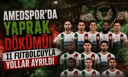 Amedspor'da Yaprak Dökümü: 11 Futbolcuyla Yollar Ayrıldı