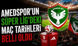 Amedspor'un Süper Lig'deki Maç Tarihleri Belli Oldu