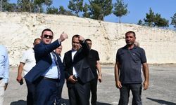 Başsavcı adliye Binası İnşaatında incelemelerde Bulundu