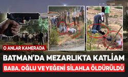 Batman'da Mezarlıkta Husumetlileri Silahla Saldırdı: Baba, Oğlu ve Yeğeni Öldü, 2 Yaralı