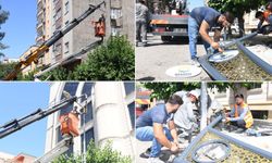 Bismil Belediyesi caddeleri dekoratif aydınlatmalarla yeniliyor