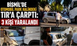 Bismil’de Otomobil Park Halindeki TIR’a Çarptı: 3 Kişi Yaralandı