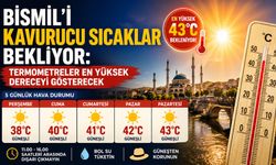 Bismil'i Kavurucu Sıcaklar Bekliyor: Termometreler En Yüksek Dereceyi Gösterecek