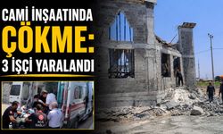 Cami İnşaatında Çökme: 3 İşçi Yaralandı