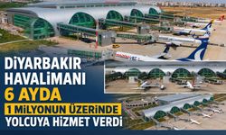 Diyarbakır Havalimanı 6 Ayda 1 Milyonun Üzerinde Yolcuya Hizmet Verdi