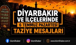 Diyarbakır ve İlçelerinde (6 Temmuz Pazartesi) Vefat Edenler ve Taziye Bilgileri - 17 VEFAT HABERİ
