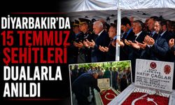 Diyarbakır'da 15 Temmuz Şehitleri Dualarla Anıldı