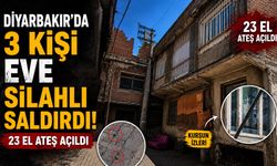 Diyarbakır'da 3 Kişi Evi Kurşuna Dizdi: 23 El Ateş Açıldı