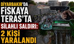 Diyarbakır'da Fiskaya Teras'ta Silahlı Saldırı: 2 Kişi Yaralandı